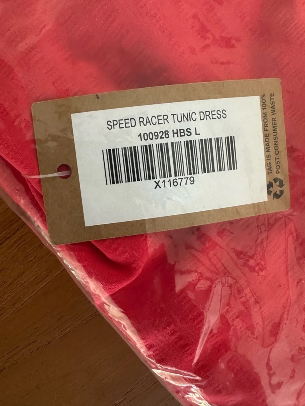 New With Tags - Title Nine Speed Racer Tunic Dress - Size L - Picture 4 of 4